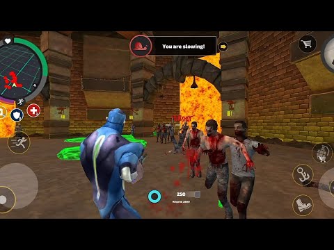 Hero Vs Zombies 😱 Rope Hero Vice Town - Gameplay Walkthrough