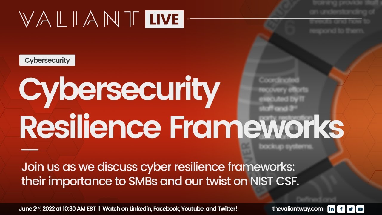 Cybersecurity Resilience Frameworks