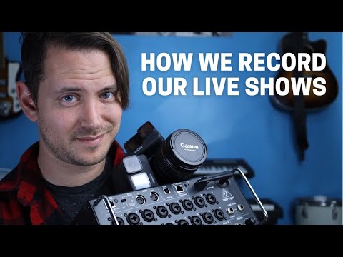 How We Use The Behringer XR18 To Record Our Live Shows