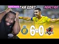 THE GOAT!!!! Al Nassr vs Al Wehda 6-0 Highlights & All Goals 2024🔥Ronaldo Hat-trick REACTION