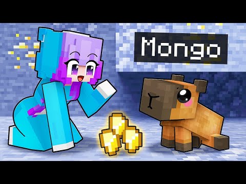 Playing As A BABY CAPYBARA In Minecraft!