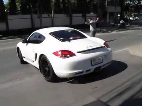 Armytrix Exhaust + Fabspeed Race Header on Porsche Cayman 987.2 by Redline Thailand