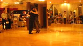 Milena Plebs and David Alejandro Palo Grand Milonga Hong Kong Sept 30th 2012 Third Dance