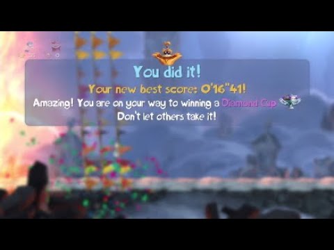 Rayman legends Daily Challenge Diamond Cup (16"41)