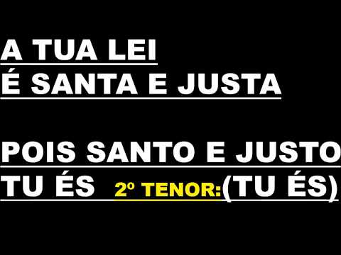 A Tua Lei - Arautos do Rei