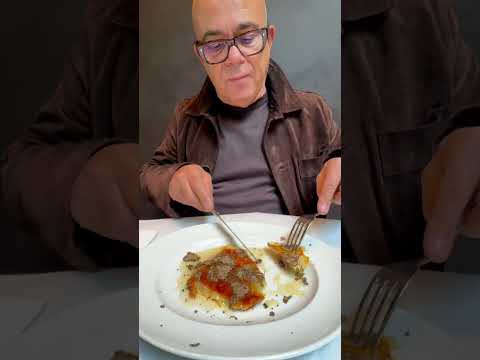 Roasted Sardinian Pecorino Cheese With Truffle Honey & Black Truffle Shavings