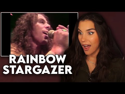 THIS WAS EPIC!! First Time Reaction to Rainbow - "Stargazer"