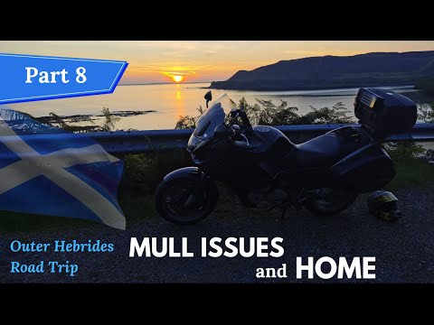 Scottish Highlands, Outer Hebrides & Mull Road Trip Tour 2021 | Honda NT700 Deauville | Part 8