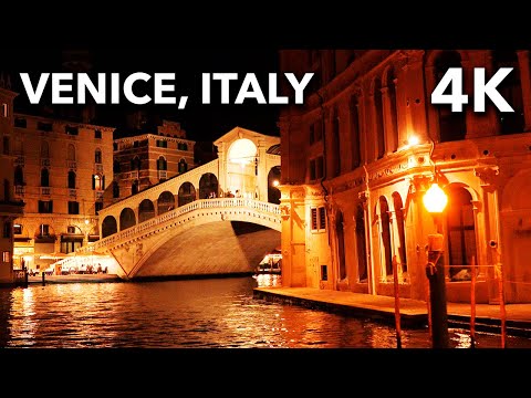 Venice at Night, Italy | 2018 4 K