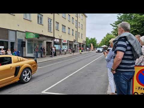 1 juli 2022 American power tour in Sweden Motala