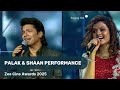 Palak Shaan Performance Zee Cine Awards 2025 Zee Cine Awards 2025 Palak Muchhal Singing Hub