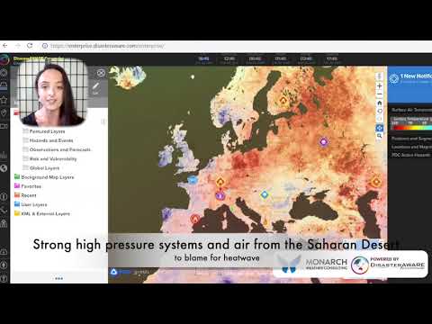 6/29/2019 Monarch Weather : The historic and deadly heatwave has been roasting Europe