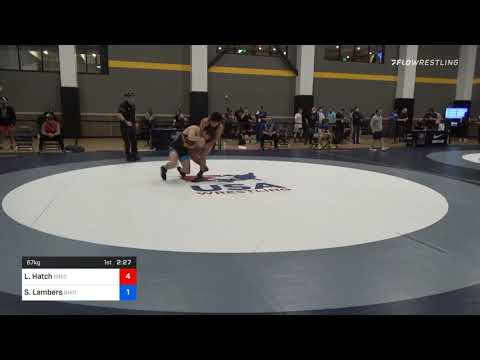 67 Kg Consolation - Logan Hatch, Greco-Roman Development Vs Seth Lambers, Ohio