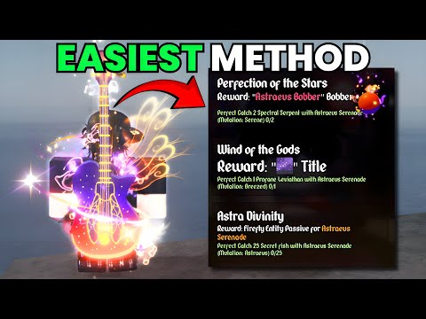EASIEST METHOD to complete ASTRAEUS MASTERY in Fisch...