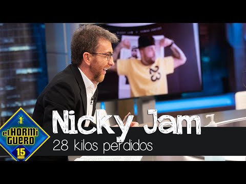 El antes y después de Nicky Jam tras perder 28 kilos - El Hormiguero