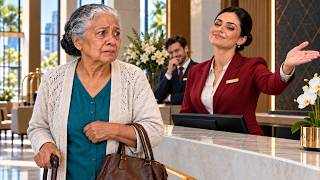 “AQUI NÃO É LUGAR PARA A SENHORA!” — DEBOCHOU A RECEPCIONISTA… SEM SABER QUE ELA ERA A NOVA DONA