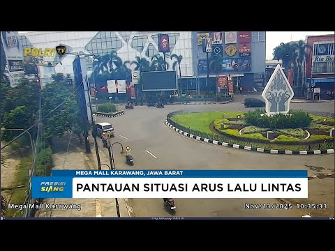 NTMC POLRI - PANTAUAN ARUS LALU LINTAS SIANG 13/11/2025
