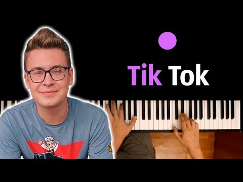 Кобяков - Tik Tok ● караоке | PIANO_KARAOKE ● ᴴᴰ + НОТЫ & MIDI