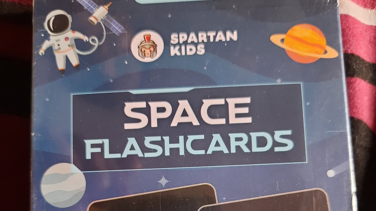#space flash card #flash cards #spartankids