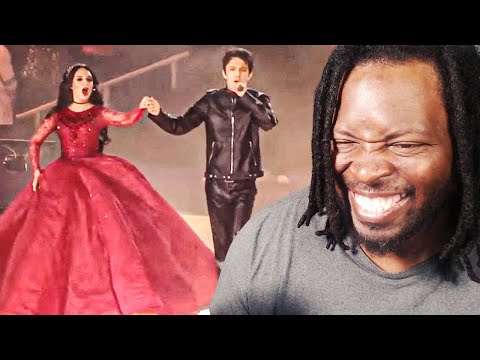 FIRST TIME REACTING TO DIMASH & "DIMASH & ZARINA - QUESTION OF HONOUR" REACTION