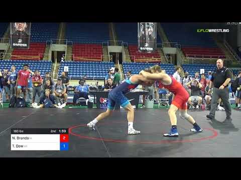 2018 USMC-USAW Cadet & Junior FS Nationals/Junior 160 Consi-Semis - Nelson Brands (IA) Vs. Tyler D