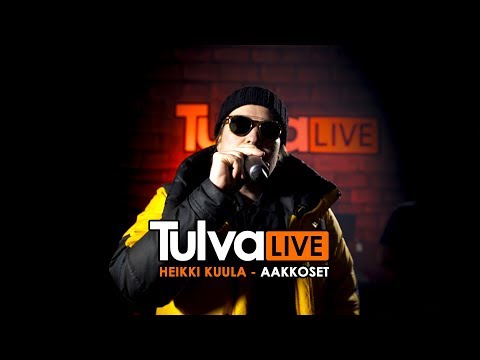 TULVA LIVE #4: Heikki Kuula - Aakkoset