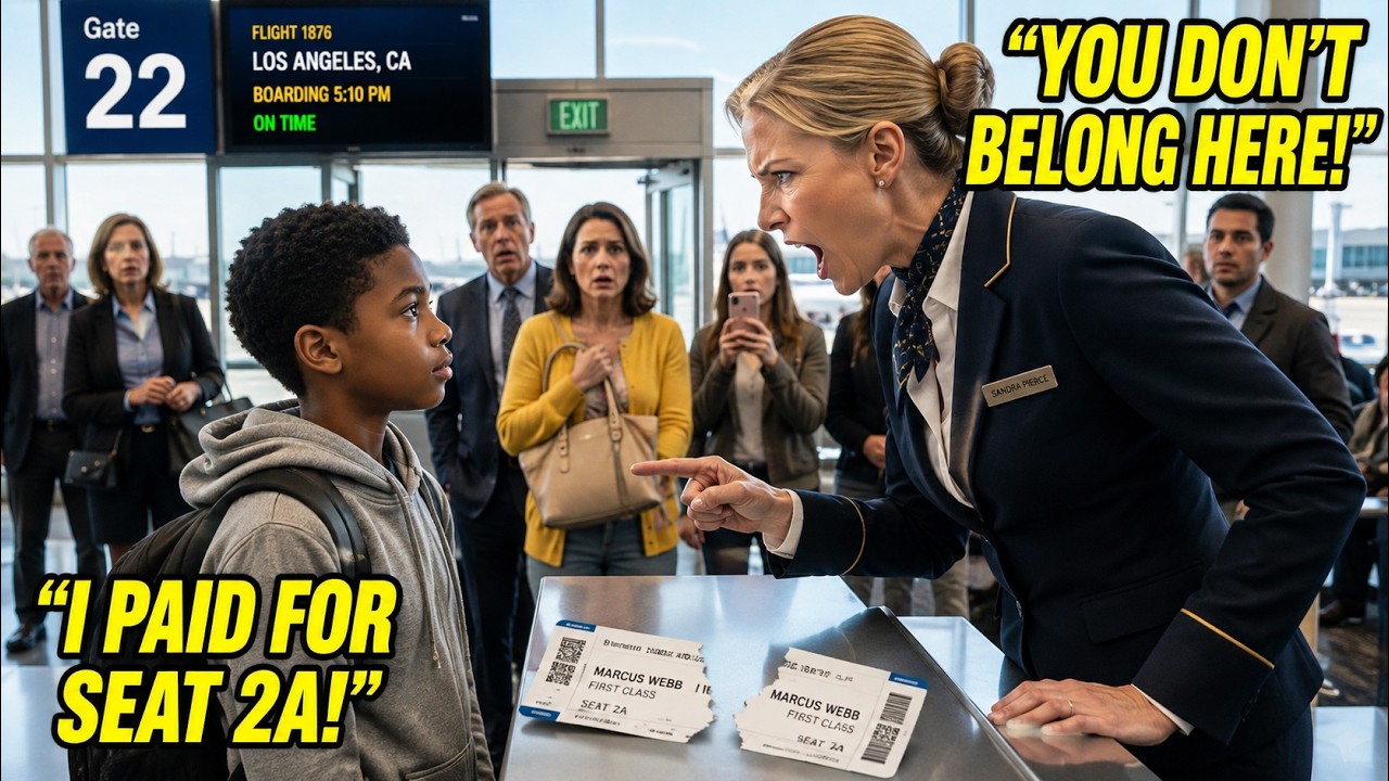 Flight Attendant Orders Boy To Give Up Seat For Passenger — One Call, 6 Minutes Later, $1.2B Freezes