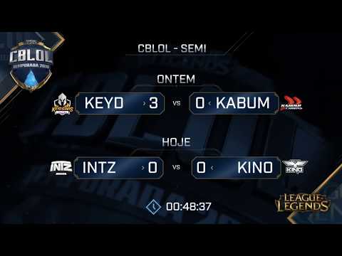 CBLoL - Primeira Etapa - Semifinais D2 - INTZ x Kino