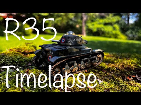 Building Tamiya’s 1:35 scale R35