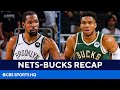 Nets vs Bucks Recap: Giannis, Khris Middleton shine as Bucks take Game 3 | CBS Sports HQ