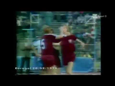 ECC 1979-80. 1 Round. BFC Dynamo - Ruch Chorzów. Highlights.