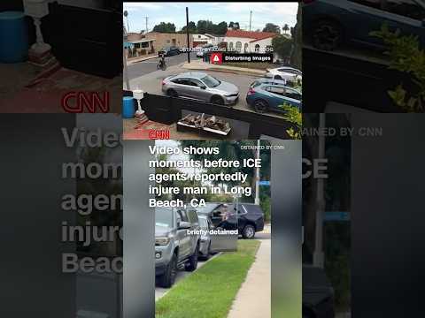Video shows moments before ICE agents reportedly injure man in Long Beach, CA