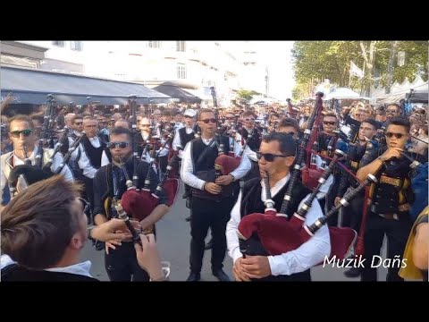 Musique bretonne : Triomphe des sonneurs des bagadoù (Festival Interceltique de Lorient - août 2022)
