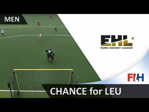 GRU 2-1 LEU A quick break from KHC Leuven ends with Pangrazio deflecting just wide #EHL
