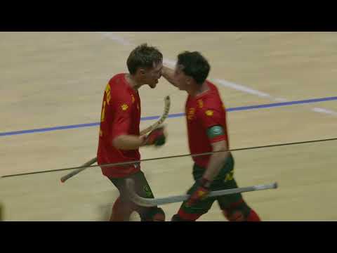 HIGHLIGHTS - Rink Hockey - Under 19 WSE European Championship Men - SPAIN x PORTUGAL