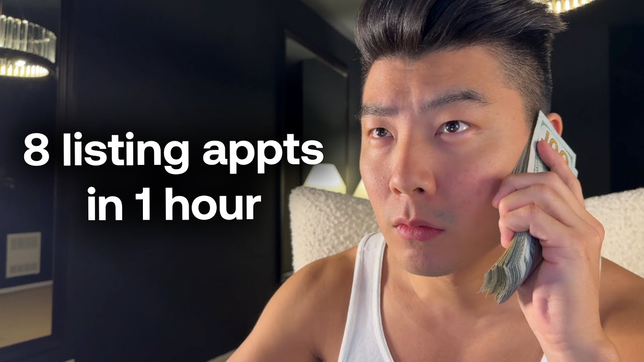 watch me set 8 listing appointments in 1 hour (compilation)