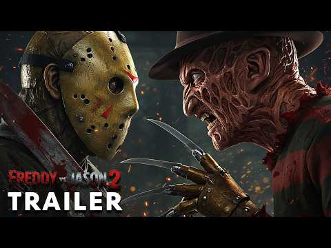 Freddy vs Jason 2 (2025) - First Trailer | New Line Cinema | Millie Bobby Brown | Concept