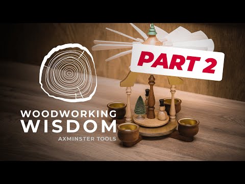 How to Make a Christmas Carousel Part 2 - Woodworking Wisdom