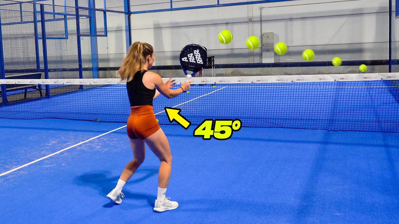 Volley and bandeja: technique and control