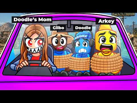 We Went On A ROAD TRIP with DOODLE'S MOM in GTA 5