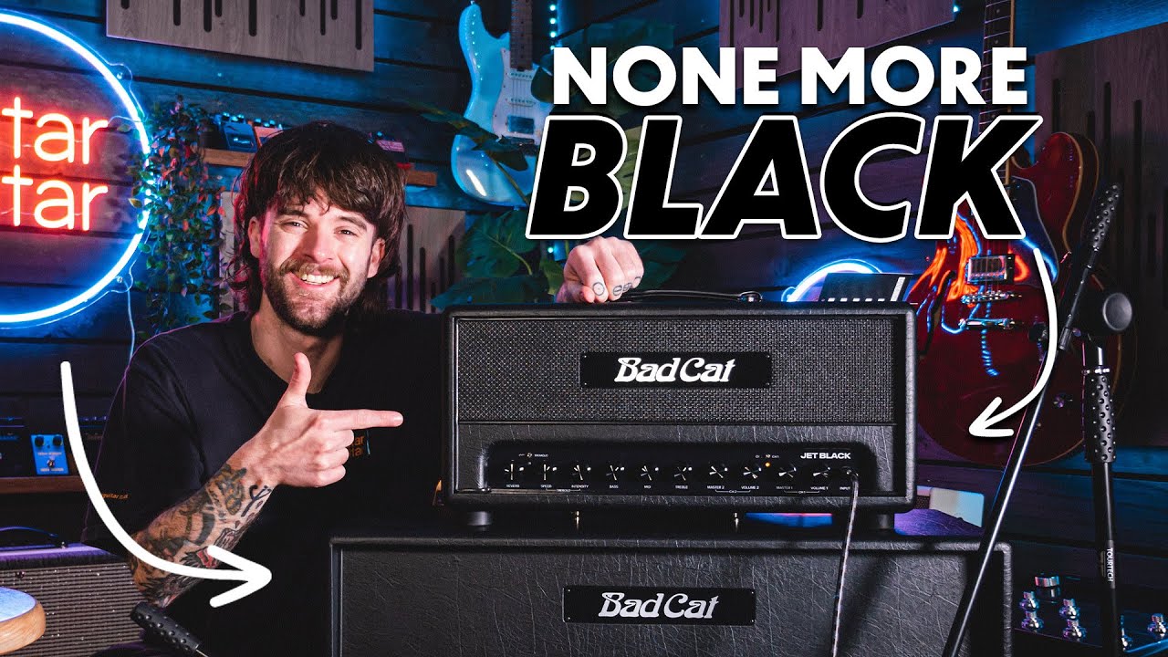 Primer vistazo al amplificador Bad Cat Jet Black | El nuevo amplificador favorito de Tosin Abasi