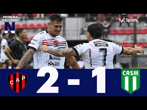 Patronato 2-1 San Miguel | Primera Nacional | Fecha 15 (Zona A)