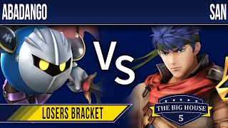 TBH5 Smash 4 - Abadango (MK) vs San (Ike) - Losers Bracket