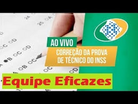 Correção Prova INSS 6 @microvolution 16/5/16