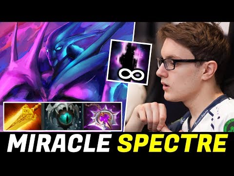 MIRACLE Spectre No Escape Build with Endless Spectral Dagger Dota 2