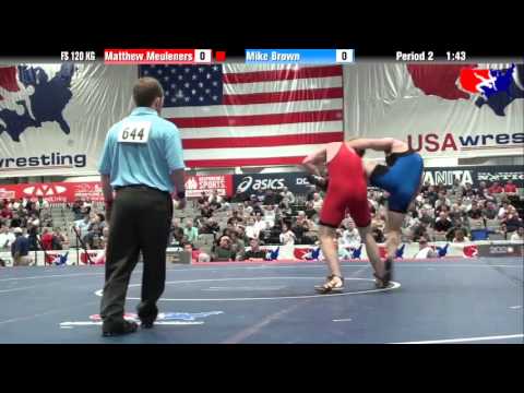 Matthew Meuleners vs. Mike Brown at 2013 Las Vegas/ASICS U.S. Open