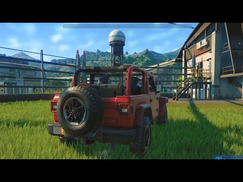 Jurassic World Evolution - Isla Tacano - Open World Free Roam Gameplay (PS4 HD) [1080p60FPS]