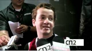 Young cancer patient scores for...