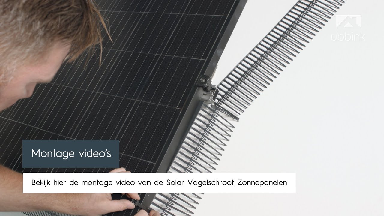 Solar Vogelschroot Zonnepanelen