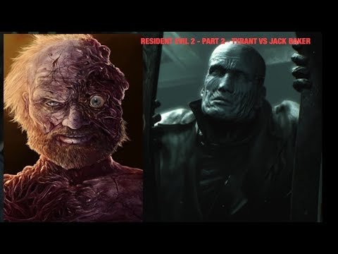 RESIDENT EVIL 2 REMAKE - PART 2 - ESCAPING THE IRON GRASP OF MR. X  - ( TYRANT VS JACK BAKER )